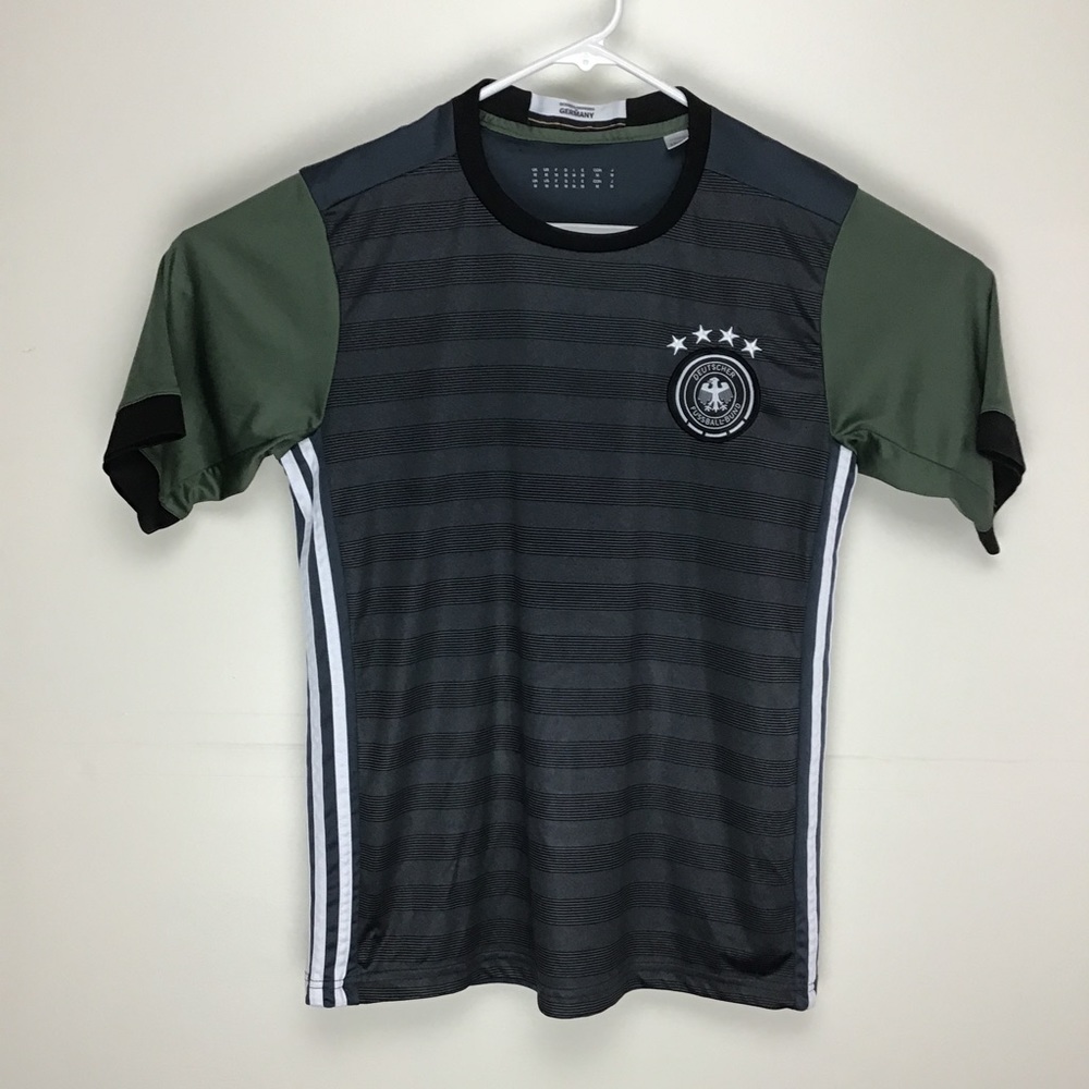 Adidas #6 Germany National Team 4 star World Cup soccer jersey M